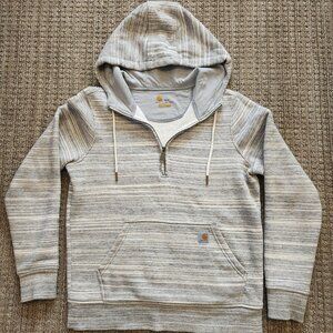 Carhartt pull over half zip hoodie sweatshirt